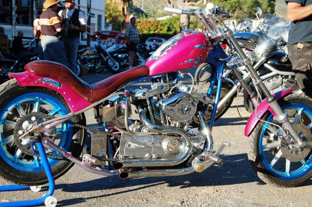 Custom Harley Chopper