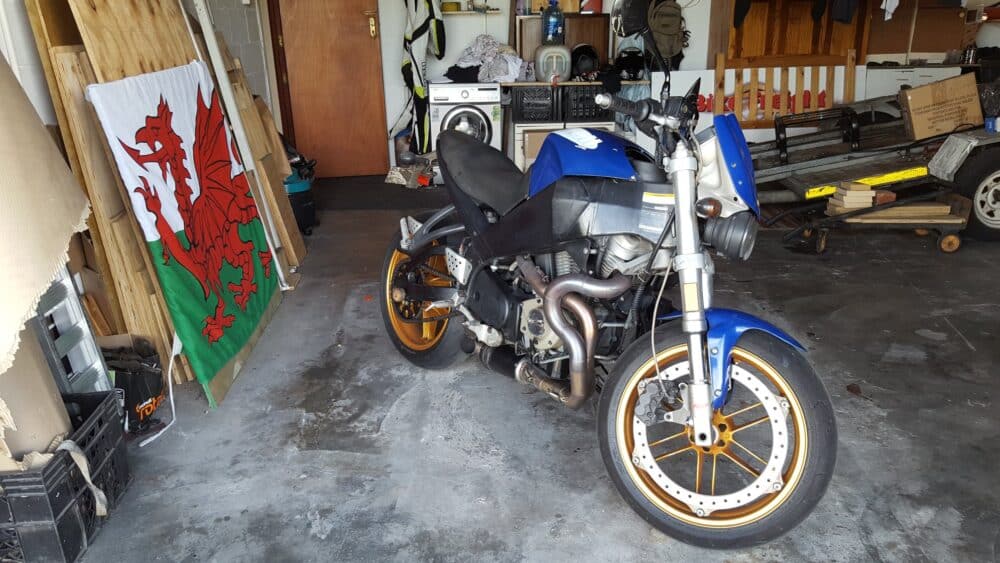 Buell XB1200s Lightening.